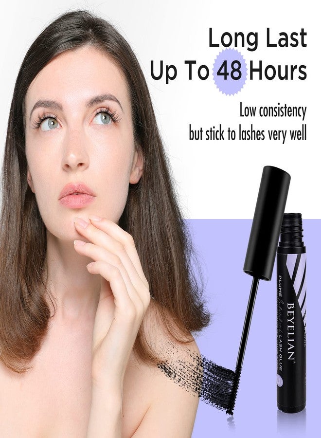 BEYELIAN Cluster Lash Glue, Lash Bond Mascara Wand Individual Eyelash Glue for DIY Eyelash Extension Use Super Strong Hold Latex Free Eyelash Adhesive by BEYELIAN - Image 2