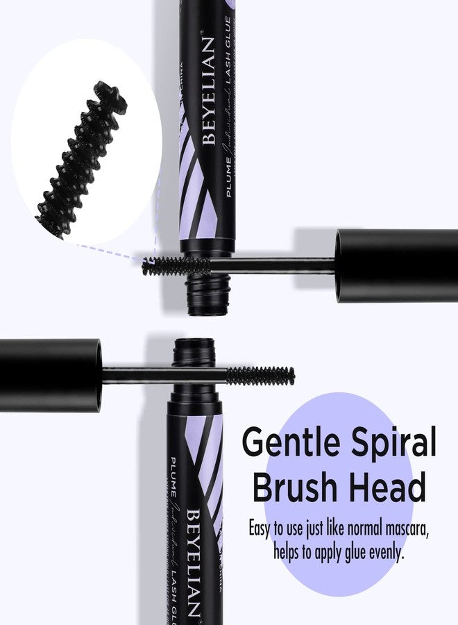 BEYELIAN Cluster Lash Glue, Lash Bond Mascara Wand Individual Eyelash Glue for DIY Eyelash Extension Use Super Strong Hold Latex Free Eyelash Adhesive by BEYELIAN - Image 4