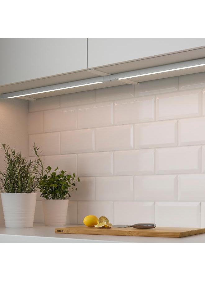 جرين تايجر - شريط إضاءة LED لأرضية العمل/الجناح مع مستشعر، قابل للتعتيم باللون الأبيض، 60 سم - Image 1