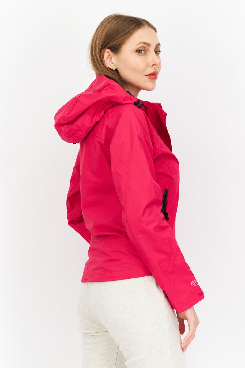 Trespass Women Plain Windbreaker Jacket, Pink - Image 3