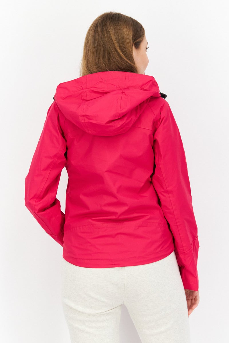 Trespass Women Plain Windbreaker Jacket, Pink - Image 4