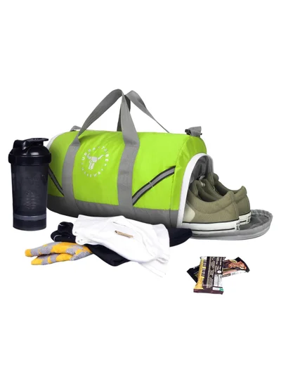 إربان ترايب Urban Tribe Amigo Duffle (Black), Neon Green, Gym Bags