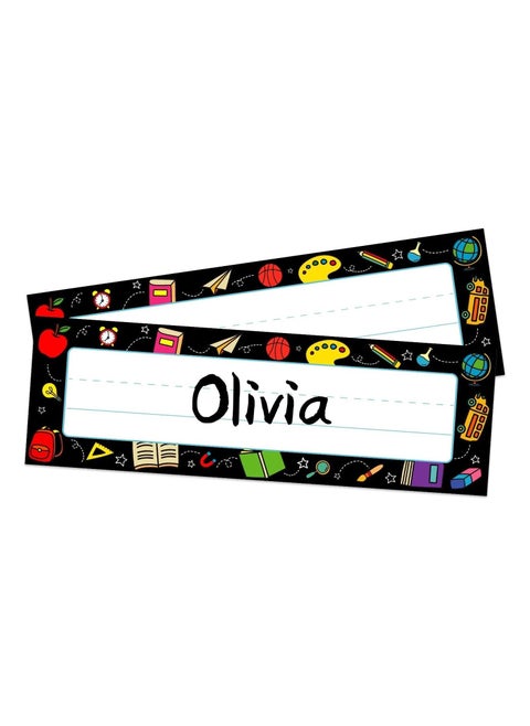 Name tag, names for children, number 36, stickers fixed on desks and school chairs, whether in nursery or primary school, print Up to Date Egypt 01222143812
