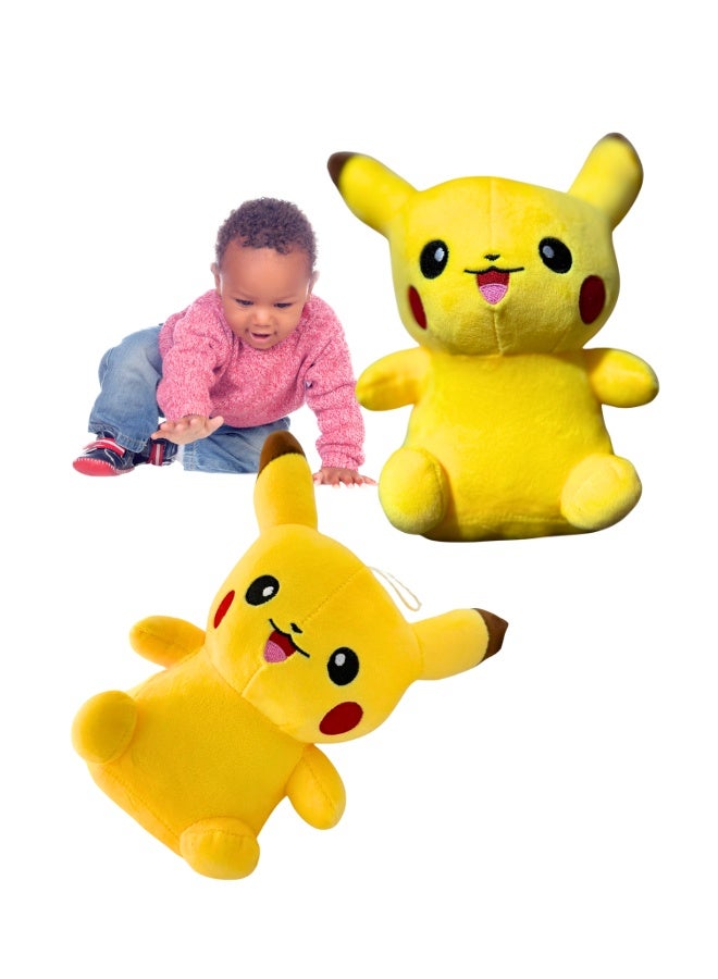 Pikachu Plush Toy 12 Inch Soft Stuffed Doll Pokemon Cute Anime Character Gift” - Image 3