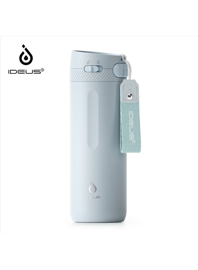 IDEUS 304 Stainless Steel Insulated Bottle with Handle, 700ml Portable Outdoor Travel Sports Water Bottle - Image 1