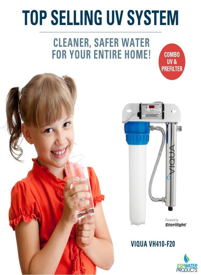 VIQUA CMB-520-HF Polypropylene Whole House 20 x 4.5 Inch 5 Micron Sediment Water Filter for VIQUA IHS22-D4, IHS22-E4, and VH410-F20 UV Systems - Image 3