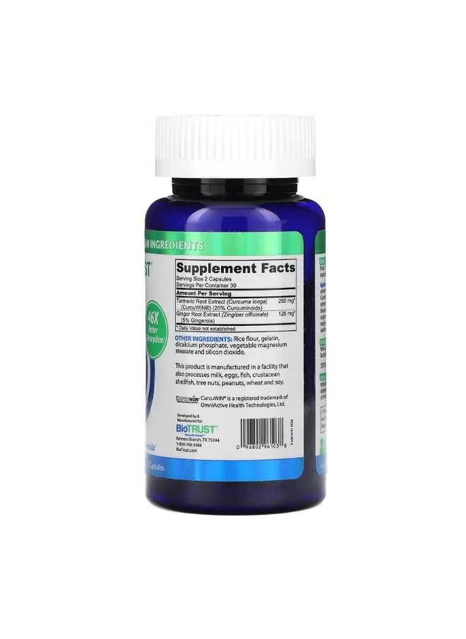 BioTrust - Ageless Turmeric 60 Capsules - Image 1