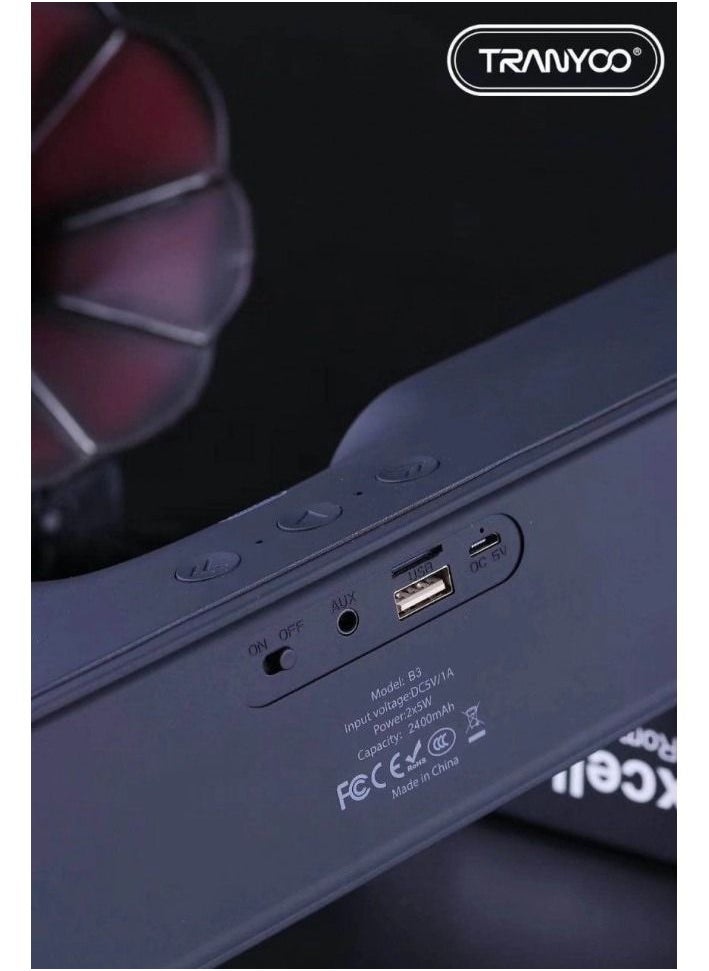 TRANYOO - Wireless Laptop Speaker B3 Bass - Image 1