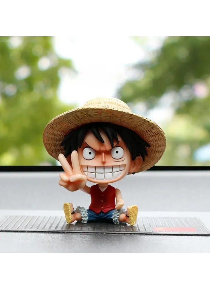 One Piece 2pcs/set Anime One Piece Luffy and Zoro Action Figure Collectible Model Toy High Quality Cartoon Figure Toy Suitable for Car and Table Decoration  - Image 3