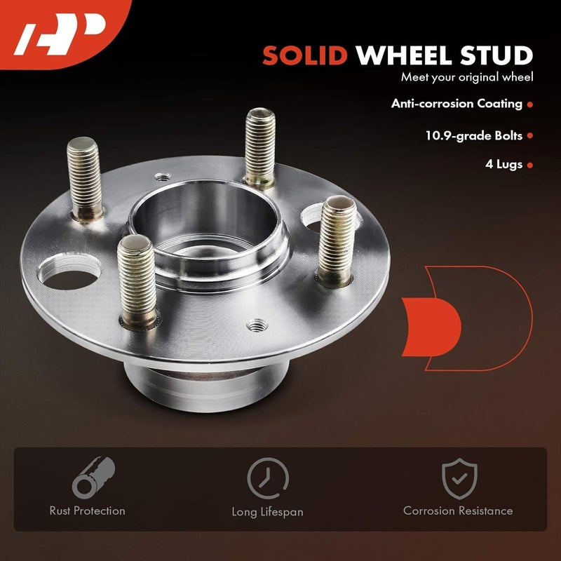 A-Premium Rear Wheel Bearing and Hub Assembly for Honda Civic & Acura Integra - Image 4