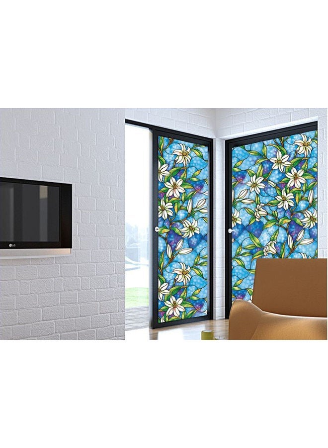 NIBEMINENT Decorative Window Privacy Film Sticker Multicolour - Image 1
