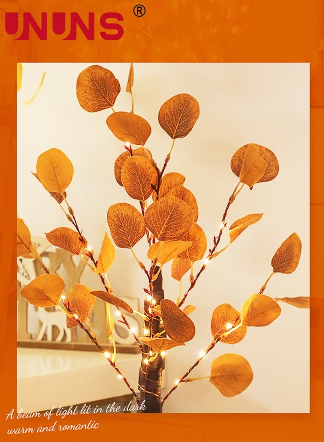 UNUNS LED Bonsai Tree Lights,Lighted Tabletop Tree Lights,USB Plug in Bonsai Tree For Wedding Home Decoration - Image 2