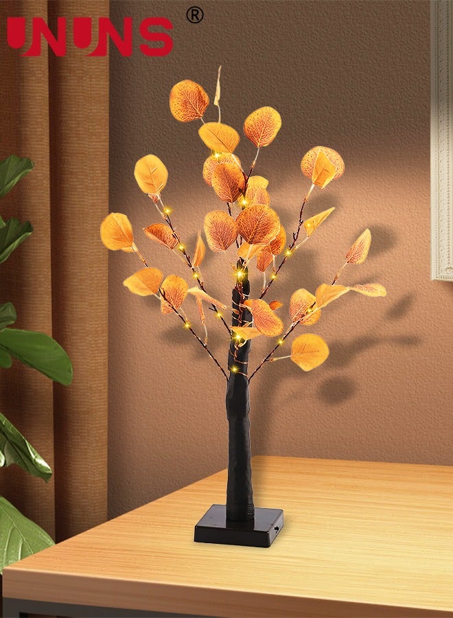 UNUNS LED Bonsai Tree Lights,Lighted Tabletop Tree Lights,USB Plug in Bonsai Tree For Wedding Home Decoration - Image 1