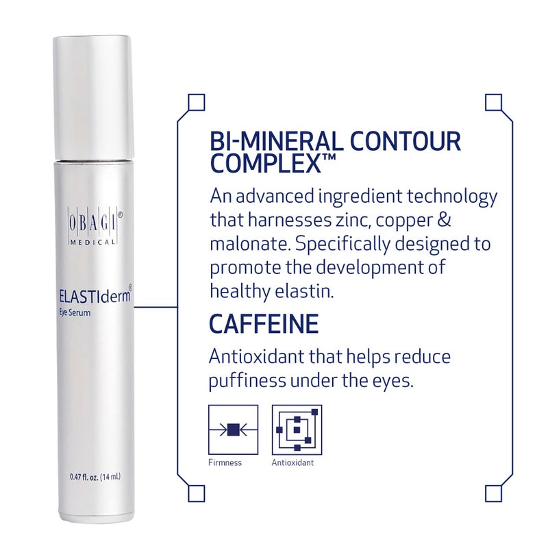 Obagi Medical Obagi ELASTIderm Eye Serum â€“ De-Puffing Serum with Caffeine and Bi-Mineral Contour Complex that Refreshes the Appearance of Skin Around the Eyes â€“ 0.47 oz - Image 3