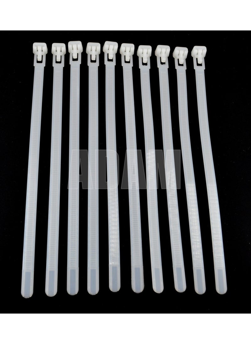 7,6mm 37CM ​​Detachable Cable Tie White 10 Pcs - pzsku/Z2FF9AF52E61DEEC1C8D0Z/45/_/1740621028/b333618c-e0b9-401b-b732-647cc85372d1