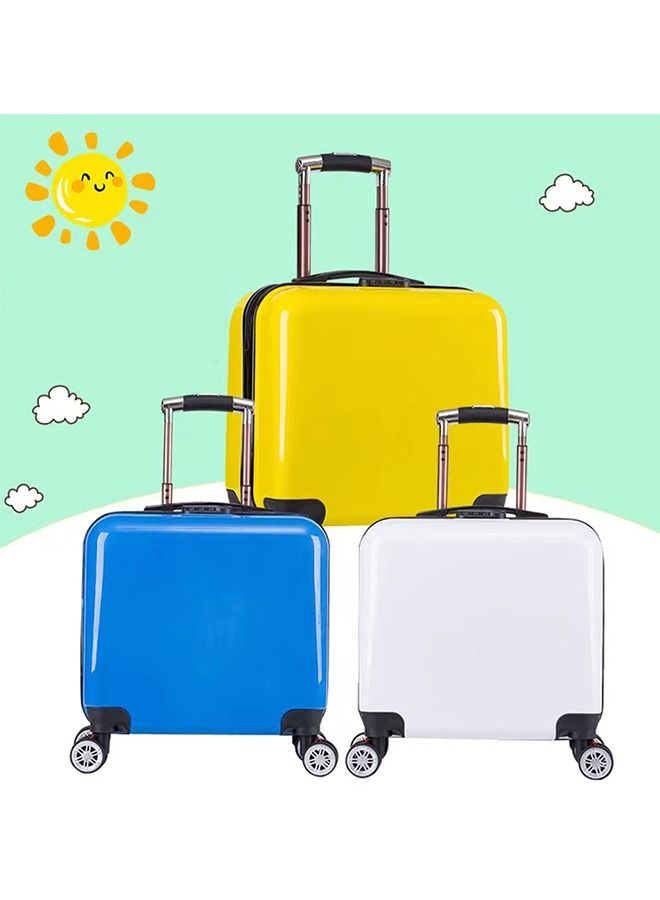 CityRiya-Long Kids Luggage Travel Suitcase Children's Carry on Luggage 20" Cartoon Rolling Trolley Case Ride-on Wheeled Suitcase for Children Toddlers Boys Girls - Image 2