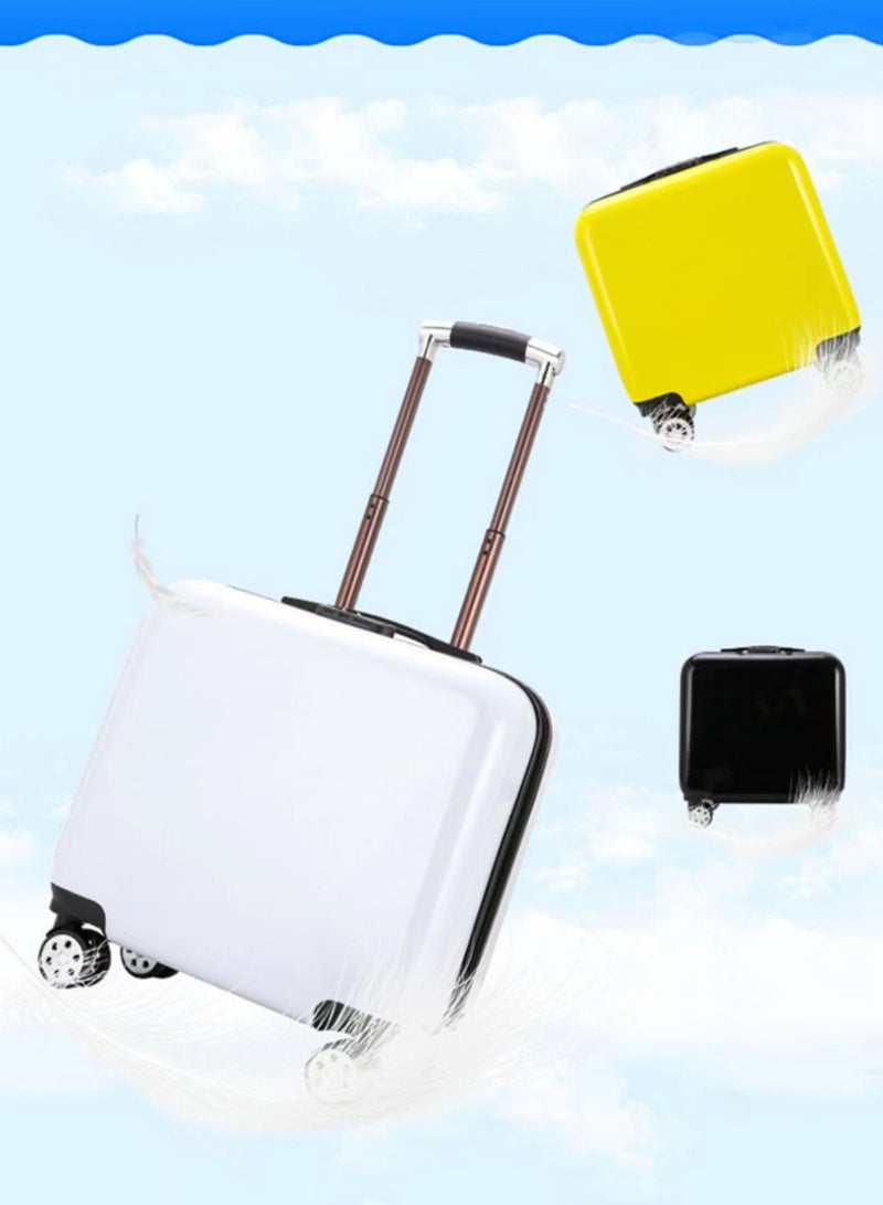 CityRiya-Long Kids Luggage Travel Suitcase Children's Carry on Luggage 20" Cartoon Rolling Trolley Case Ride-on Wheeled Suitcase for Children Toddlers Boys Girls - Image 3