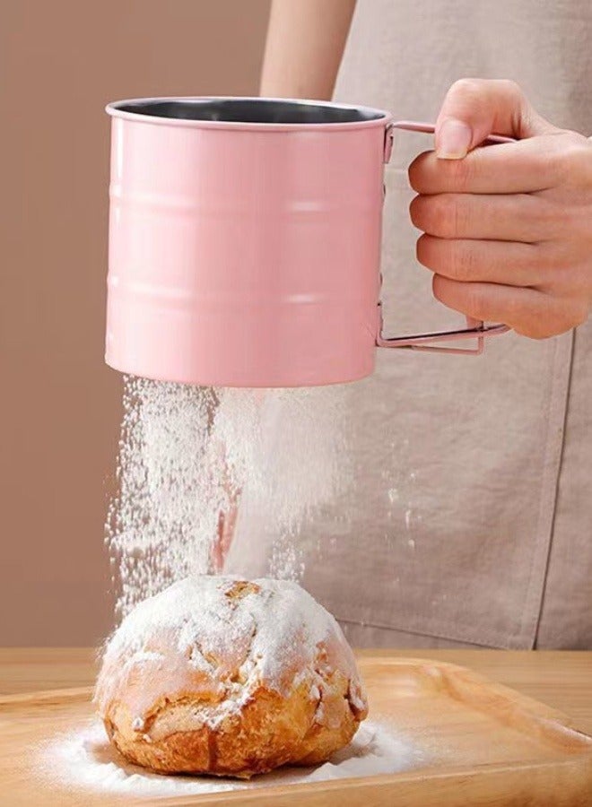 Choxilo Stainless Steel Fine Flour Sifter Baking Tools - Image 5