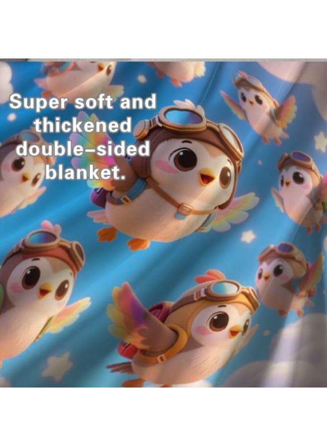 عام Wisdom Fairy (أحدث) بطانية رقيقة من الفانيلا (دافئة ومريحة، ومناسبة للنوم، واستخدام اللعبة، وإزالة الغبار والرمل) 150 سم * 200 سم - 22 - Image 5