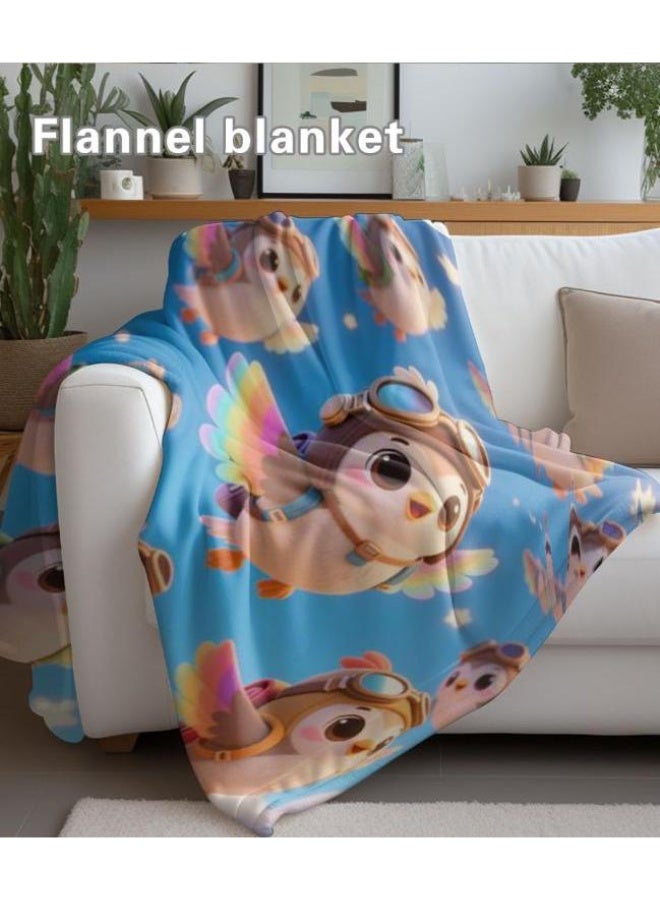 عام Wisdom Fairy (أحدث) بطانية رقيقة من الفانيلا (دافئة ومريحة، ومناسبة للنوم، واستخدام اللعبة، وإزالة الغبار والرمل) 150 سم * 200 سم - 22 - Image 4