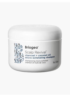 Briogeo Scalp Revival Charcoal + Coconut Oil Micro-Exfoliating Shampoo | Scalp Scrub Treatment to Soothe a Dry, Flaky, Itchy Scalp | Vegan, Phalate & Paraben-Free | 8 Ounces  - Image 1
