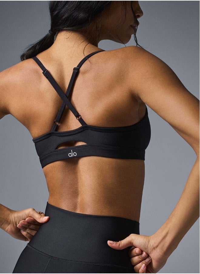 alo - Alo Yoga tight strappy bra - Image 1