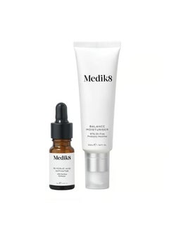 Medik8 Balance Moisturiser with Glycolic Acid Activator 50ml 