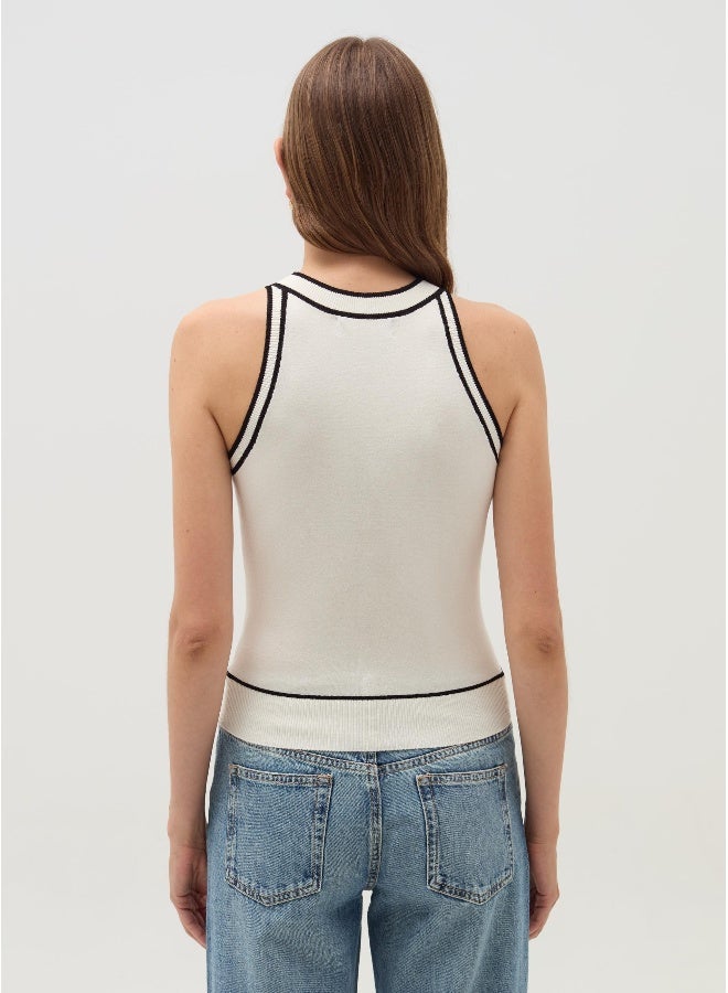 Ovs Tank top with contrasting edging - Image 3