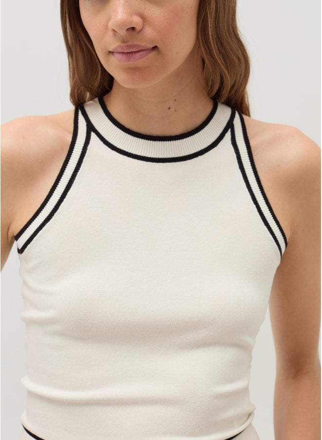 Ovs Tank top with contrasting edging - Image 4