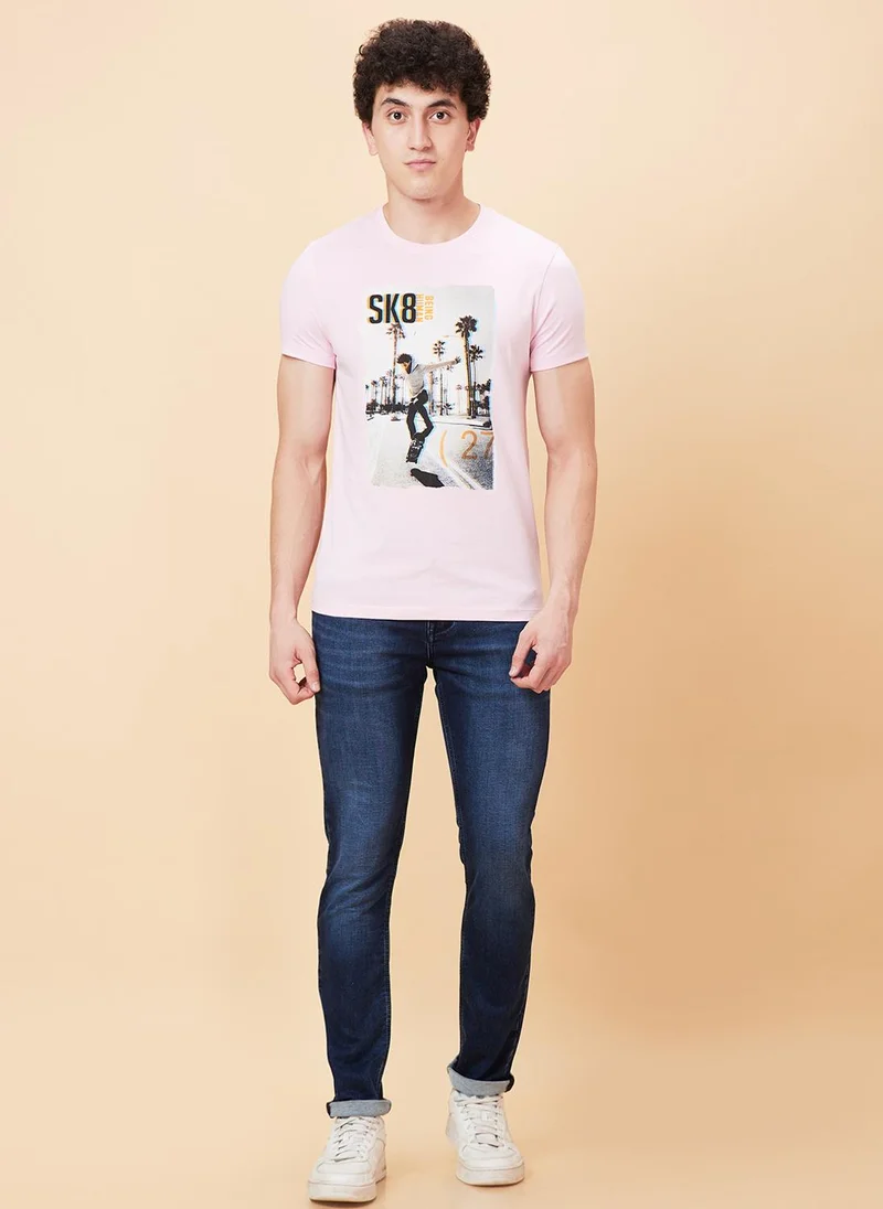 Being Human DARK TONE Men Slim Fit Heavy Fade Jeans for Men | Best Price UAE