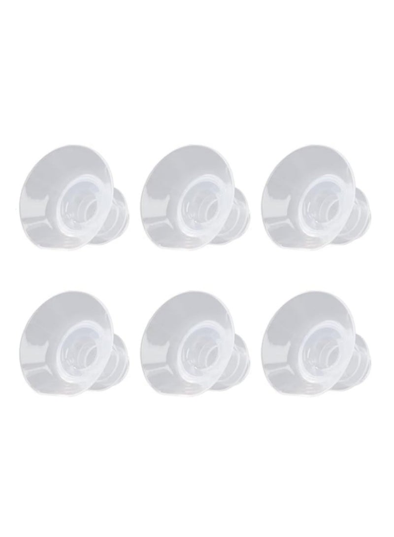 6pcs Flange Inserts 13mm Compatible with Momcozy S12 S12pro S9 S9 pro and TSRETE Spectra Medela 24mm Shield Flanges for Breast Pump Comfort and Fit - Image 1