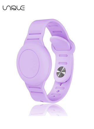 Kids Waterproof Airtag Bracelet Compatible with Apple AirTag, Hidden Silicon Protective Case for Air Tag Holder, Adjustable Anti-Lost Watch Band for Toddler Child (Purple) - pzsku/Z2FFA56CC88E0D30C6CF5Z/45/_/1722654164/78ae37f6-01b6-47f5-85f7-a7ce3d83682b