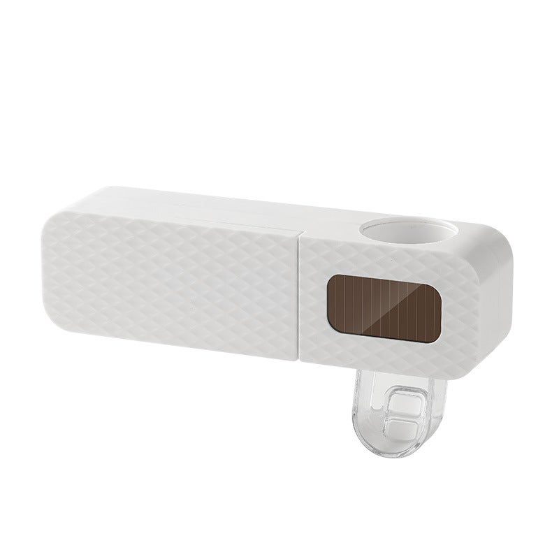 Ultraviolet Sterilization Tooth Cup Non-Perforated Toothbrush Sterilizer Electric Drying Storage Bathroom Wall-Mounted Toothbrush Holder - Image 1