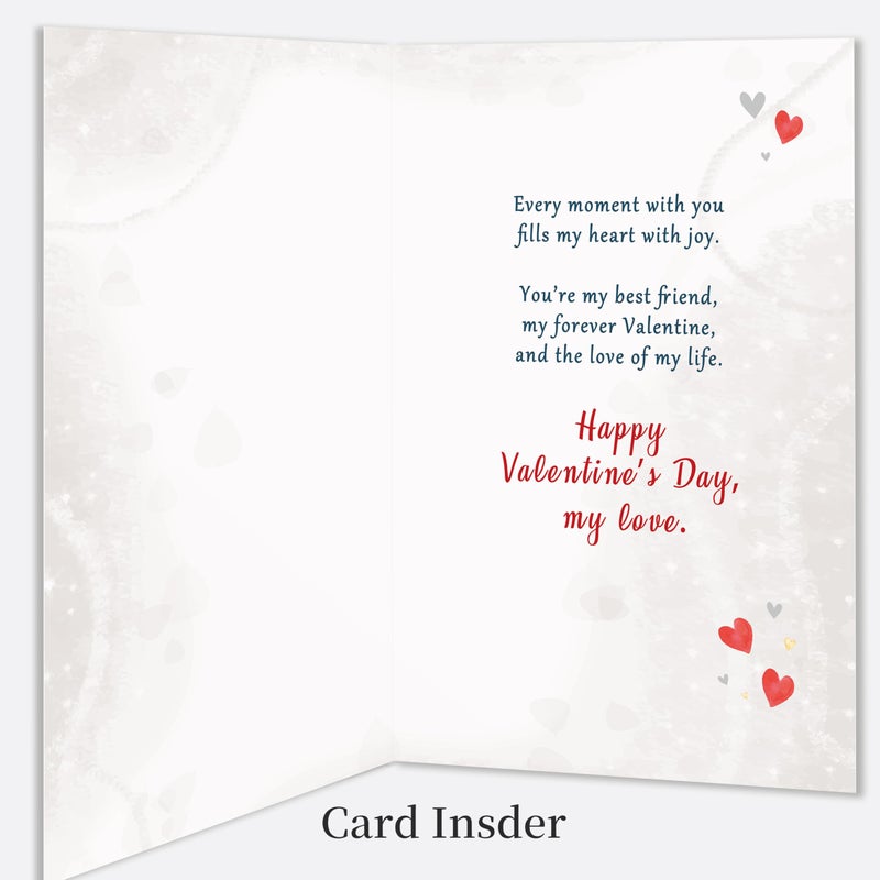 Beixian Valentines Day Cards Gifts for Husband from Wife, Funny Husband Valentines Day Card Gift for Him-8x5.3 Inches, Double-Sided - Image 2