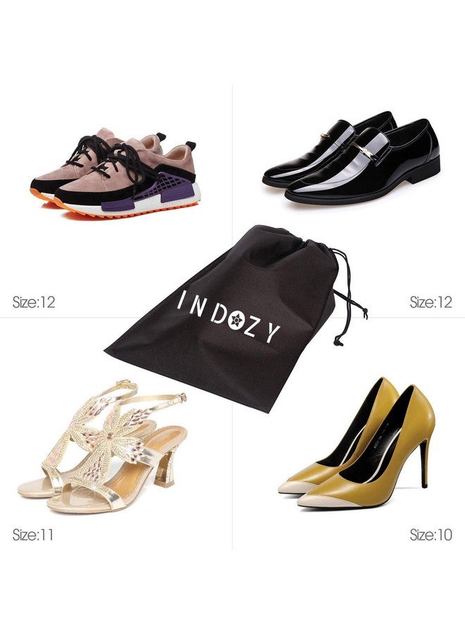 Indozy Travel Shoe Cover (12 X 16 Inch) None Woven Portable Pouch Footwear Organizer Durable Set (12) - Image 4