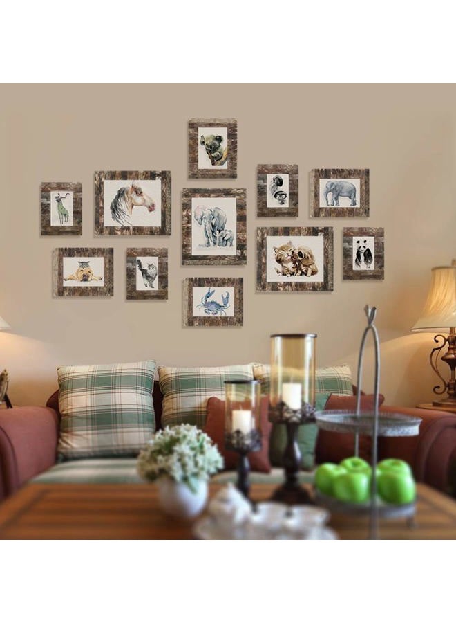 Eosglac Rustic 5 x 7 Wooden Picture Frame, Handmade with Real Birch Bark, Easel Back, Natural - Image 2