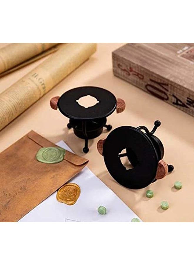 PDFans Windspeed Wax Seal Warmer Stamp Set With Sealing Furnace Tool, Spoon for Melting Beads or Sticks, Spoon Holder for Wedding Envelope Seal - Image 5