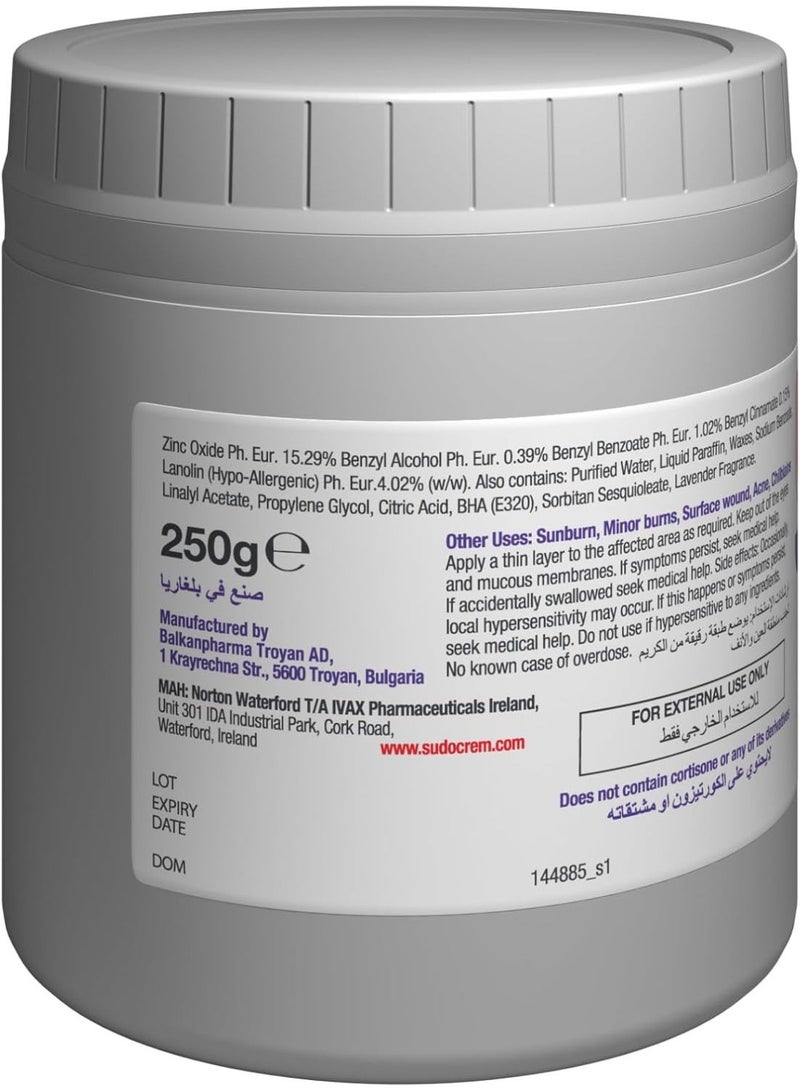 Sudocrem Antiseptic Healing Cream 250g - Image 1