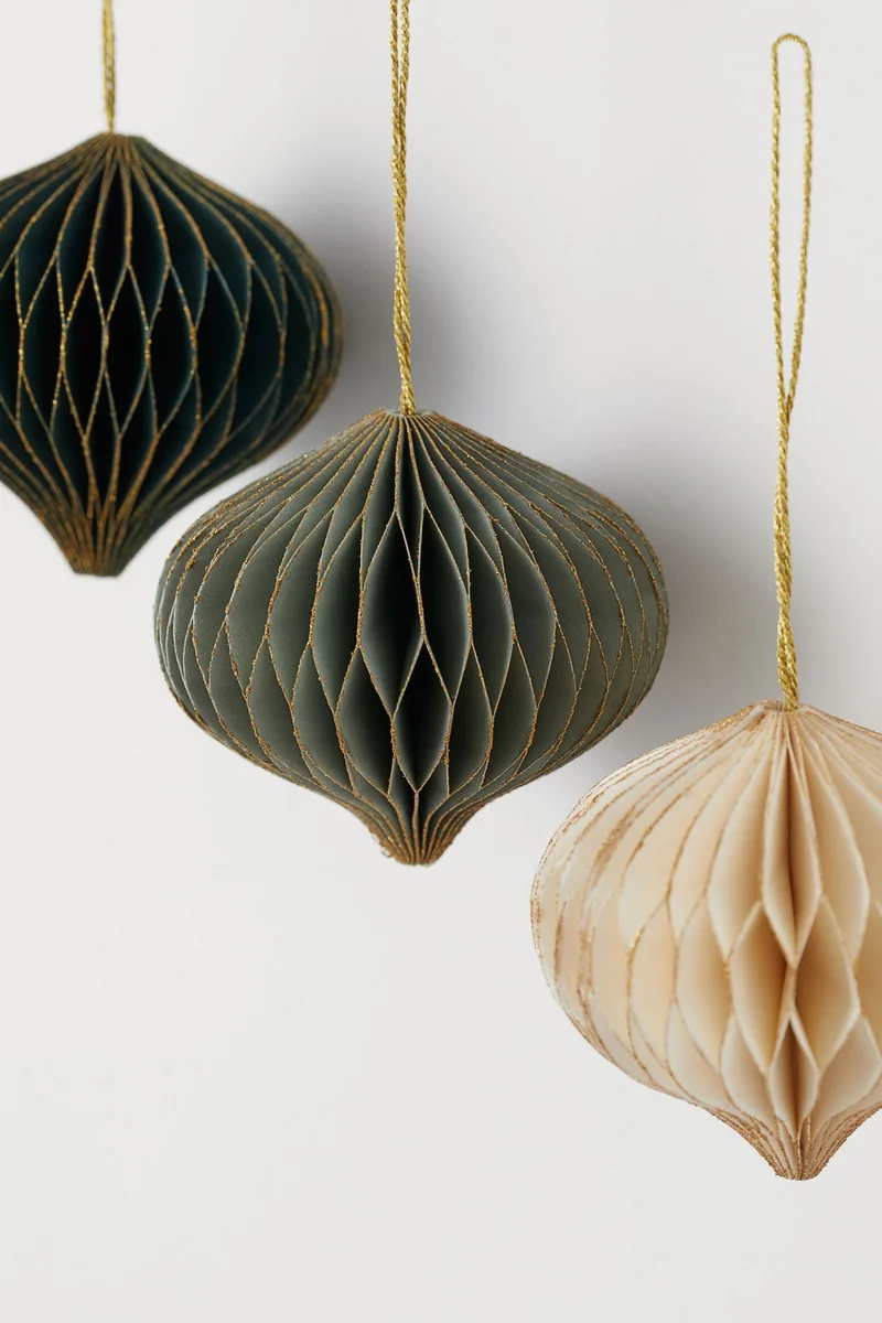 H&M 6-pack Christmas decorations