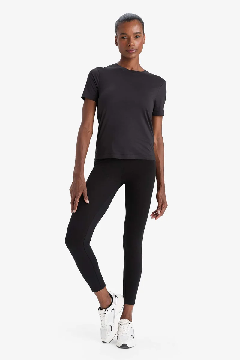 ديفاكتو DeFactoFit Slogan Printed Sports Leggings