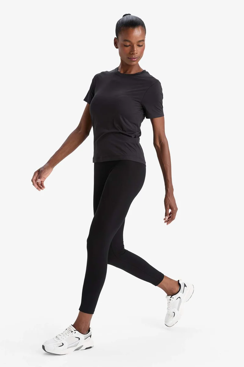 ديفاكتو DeFactoFit Slogan Printed Sports Leggings