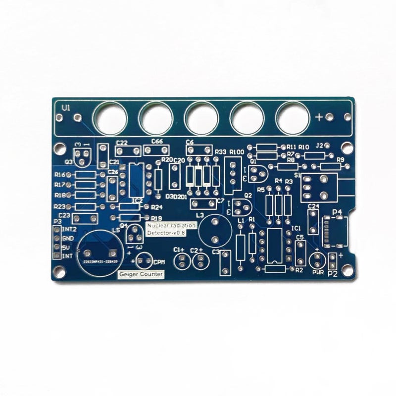 Portable Nuclear Radiation Meter Circuit Board Kit DIY Kit Household Geiger Counter Radioactive Rays X ← Beta Rays Radiation Tester Dosimeter with Sound Light Alarm Function - Image 5