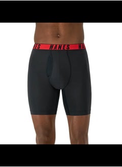 Hanes MTSPL3 Long Leg Boxer Mens Hanes P3 MRL Moves NS TSP  - Image 1