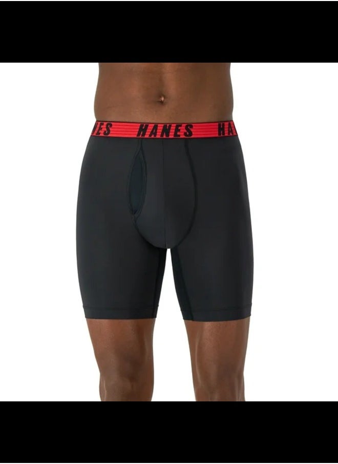 Hanes MTSPL3 Long Leg Boxer Mens Hanes P3 MRL Moves NS TSP  - Image 1