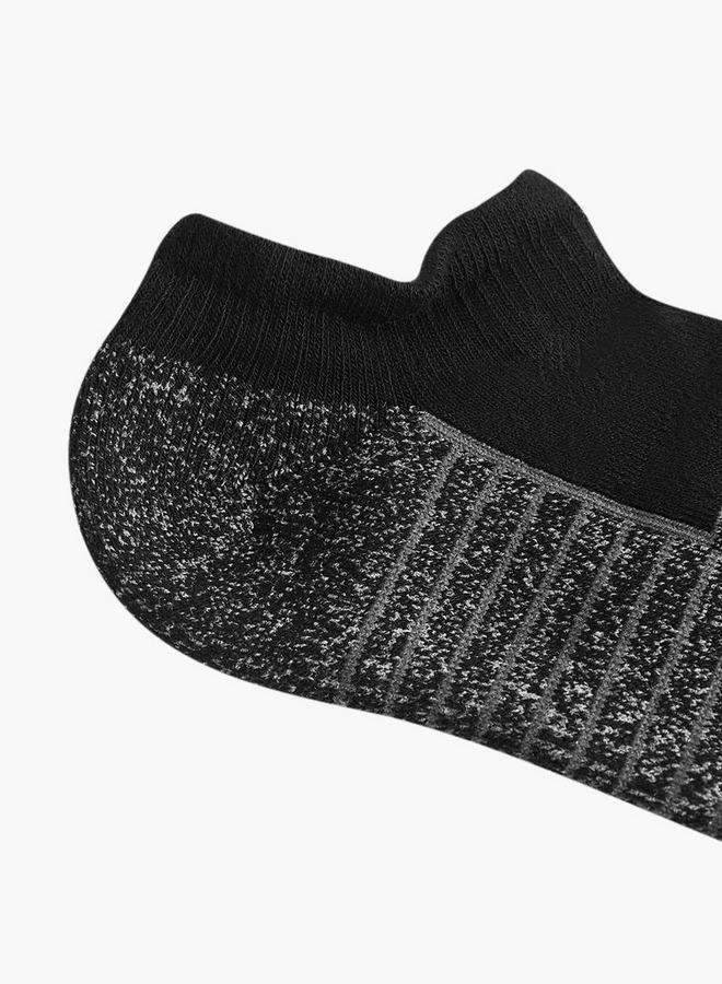 كابا طقم  جوارب كابا مخططة بطول الكاحل بنصف تيري - Image 3