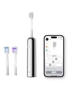 Laifen Laifen Wave Electric Toothbrush, Oscillation & Vibration Sonic Electric Toothbrush with 3 Brush Heads  - Image 1