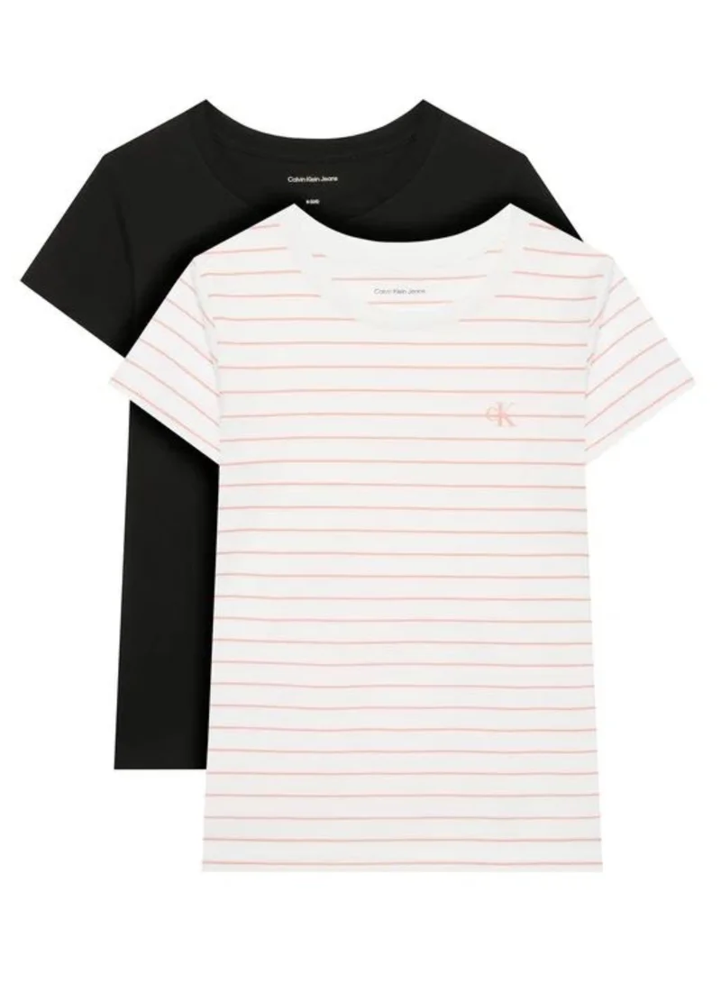 Calvin Klein Jeans Kids 2-Pack  Crew Neck T-Shirts