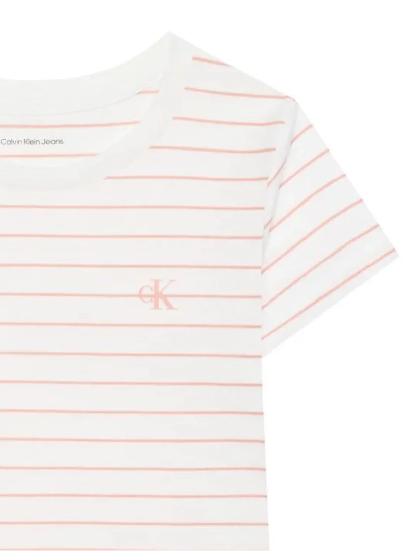 Calvin Klein Jeans  Kids 2-Pack  Crew Neck T-Shirts for Women | Best Price UAE