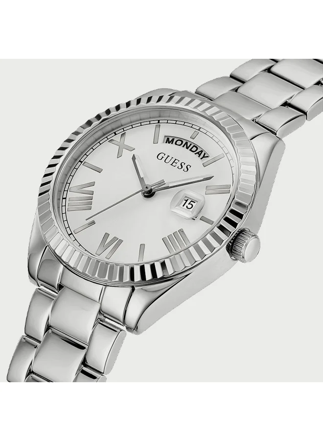جس Silver Analog Watch for Women