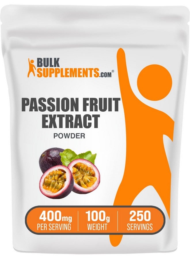 BulkSupplements.com Passion Fruit Extract Powder - Passion Fruit Powder - Gluten Free & No Added Sugar, 400mg per Serving, 100g (3.5 oz) (Pack of 1) - Image 1